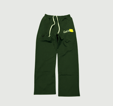 "GOD IS __" HEAVY SWEATPANTS