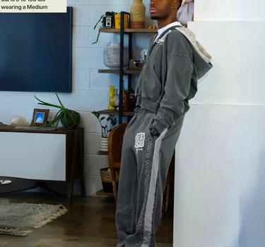 "EL ROI" HEAVY REFLECTIVE SWEATPANTS
