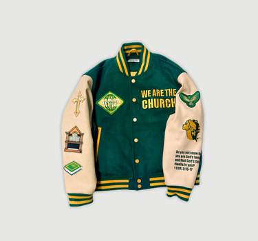 "WE ARE THE CHURCH" VARSITY JACKET LIMITED EDITION