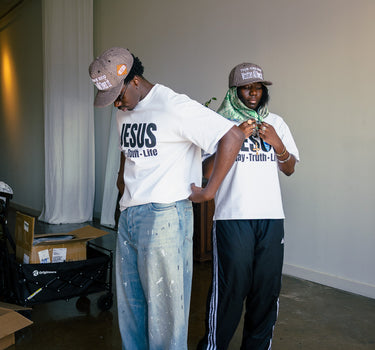 "JESUS, WAY, TRUTH, LIFE" HEAVY TEE