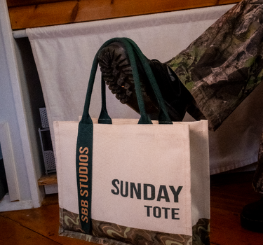 "SUNDAY TOTE" TOTE BAG