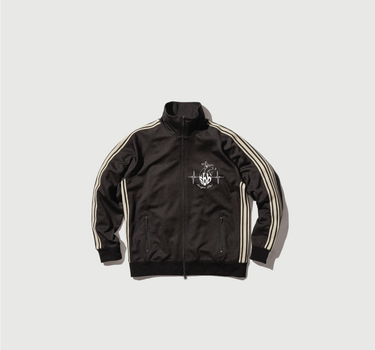 "IMAGO DEI" BLACK TRACK JACKET