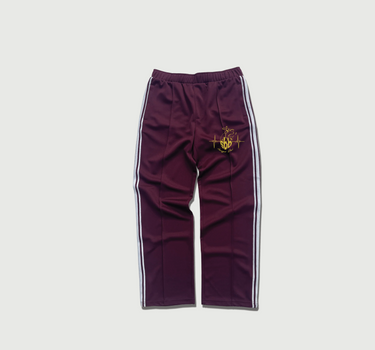 "IMAGO DEI"  MAROON TRACK PANTS