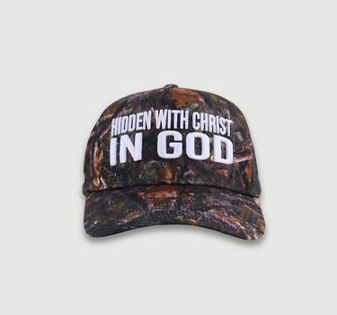 "HIDDEN WITH CHRIST" SATIN LINED HAT
