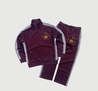 "IMAGO DEI" MAROON TRACK SUIT